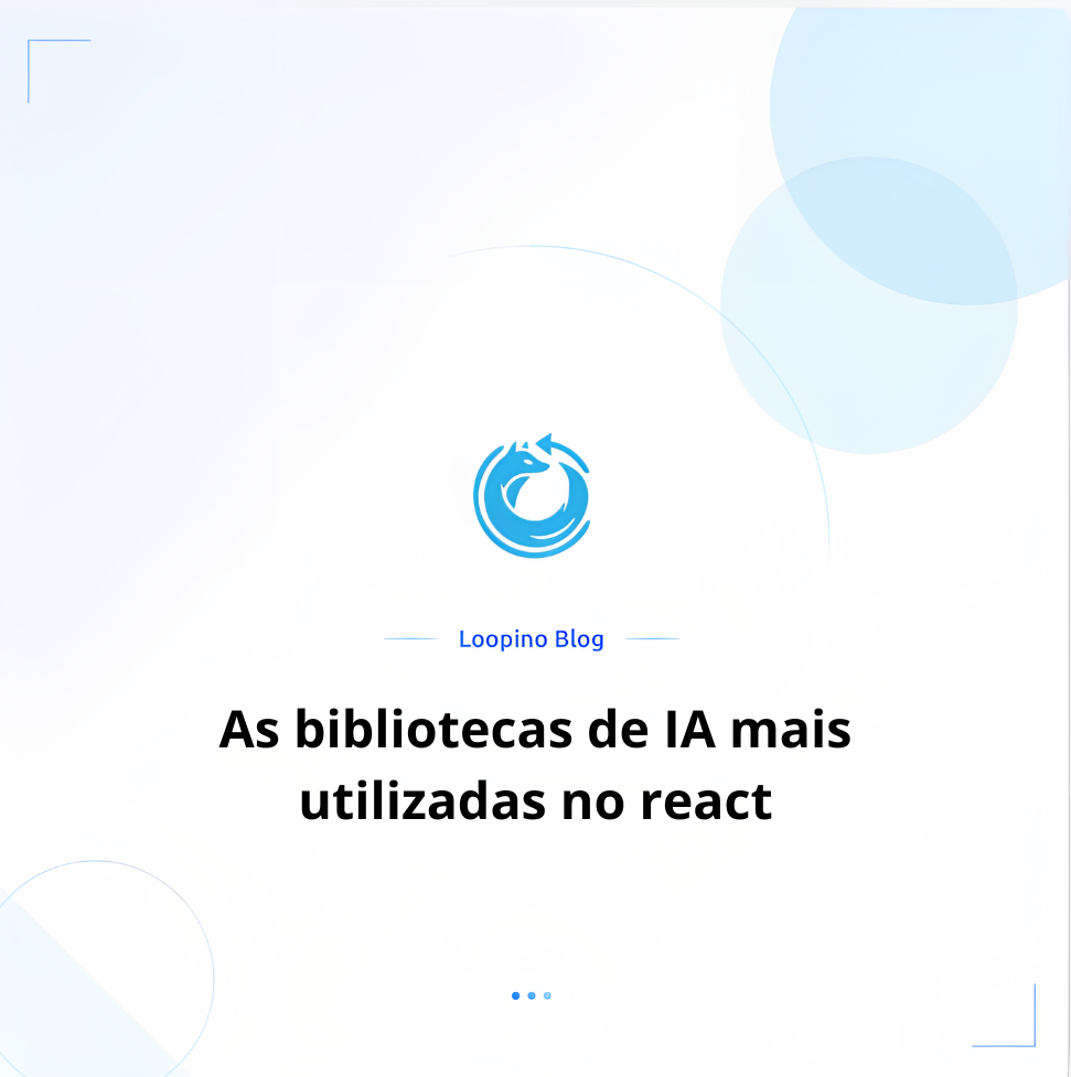 As bibliotecas de IA mais utilizadas no react