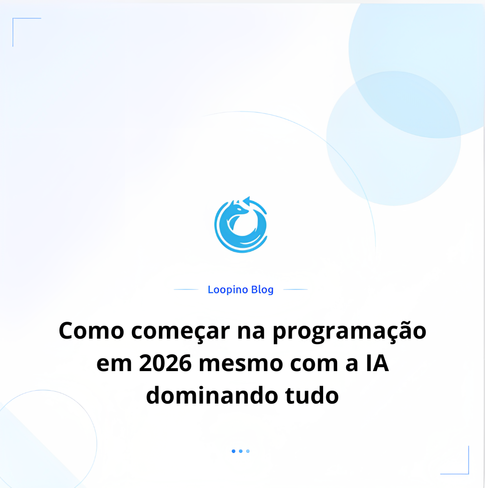 Como começar na programação em 2026 mesmo com a IA dominando tudo