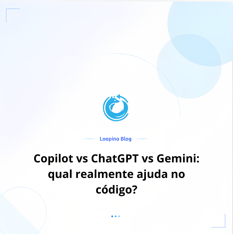 Copilot vs ChatGPT vs Gemini: qual realmente ajuda no código?