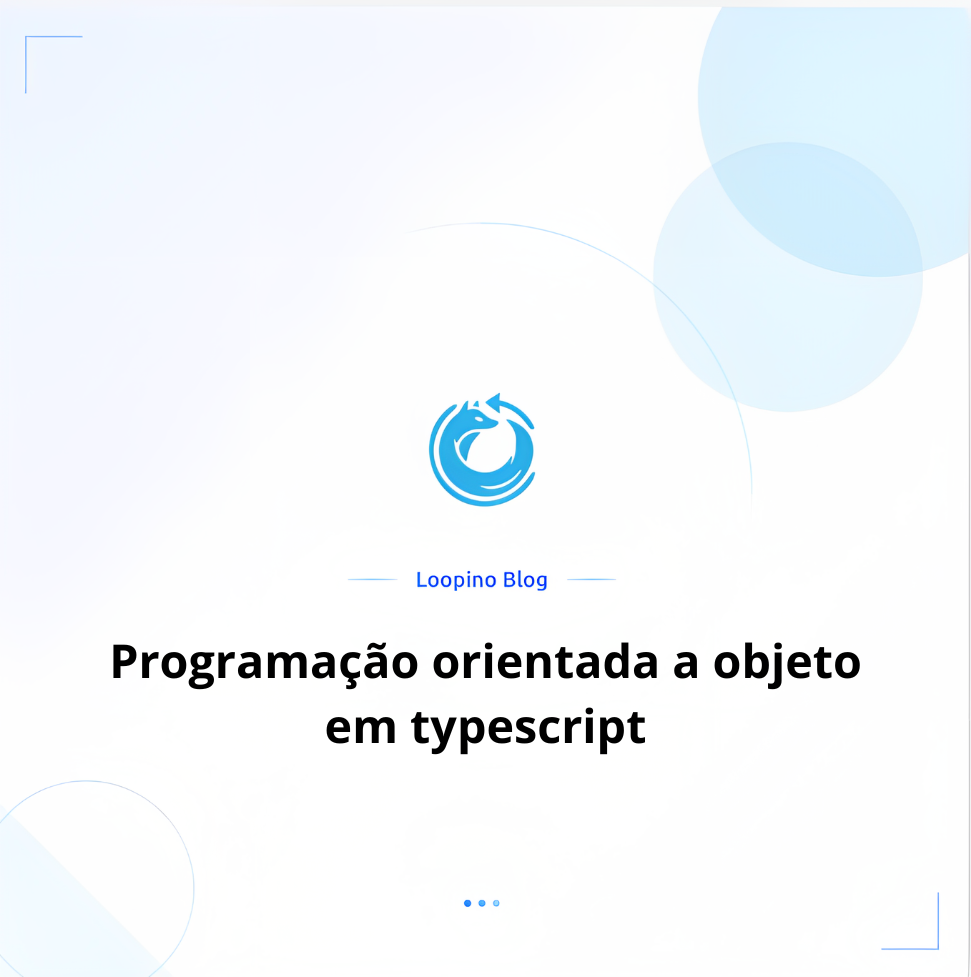 Programação orientada o objeto em typescript