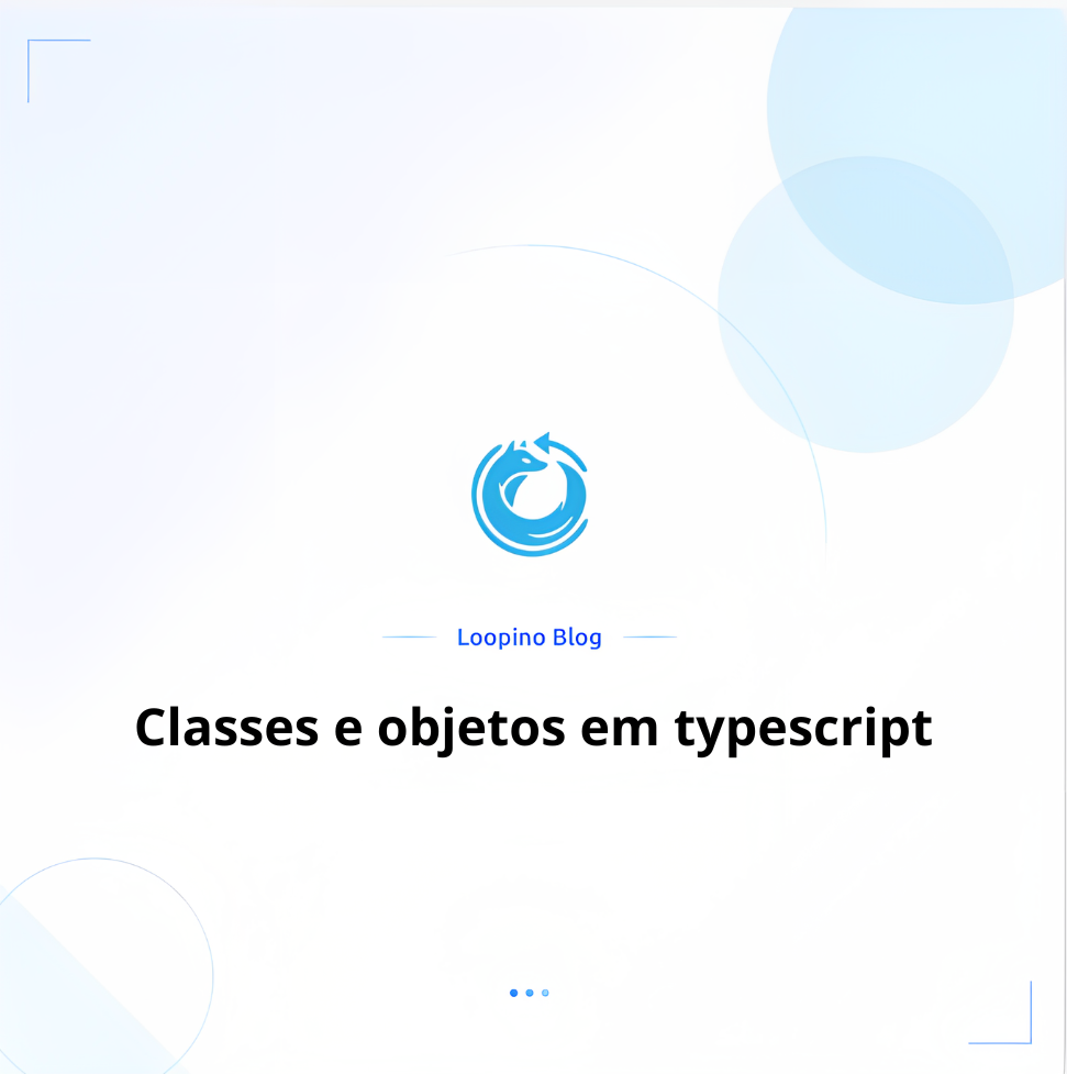 Classes e objetos em typescript